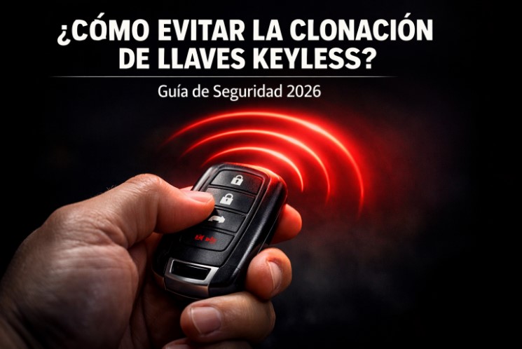 ¿Cómo evitar la clonación de llaves Keyless en México? Guía de Seguridad 2026