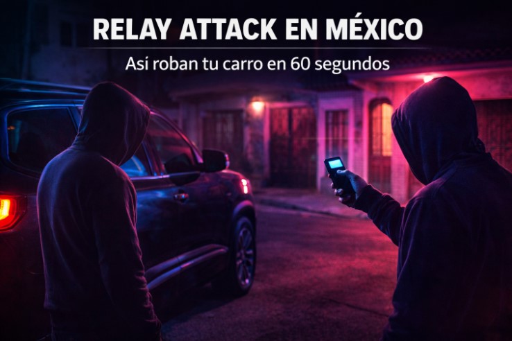 Relay Attack en México: así te roban tu carro en 60 segundos