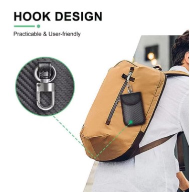 funda faraday Doble Capa Carbon Fiber