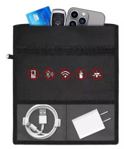 Funda Faraday de Doble Capa Carbon Fiber