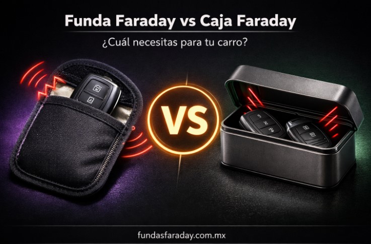 Funda Faraday vs Caja Faraday: ¿Cuál necesitas para tu Auto?